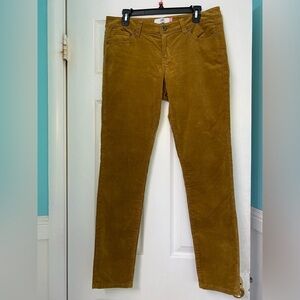 Cabi Brown Corduroy Skinny Jeans‎ Size 10